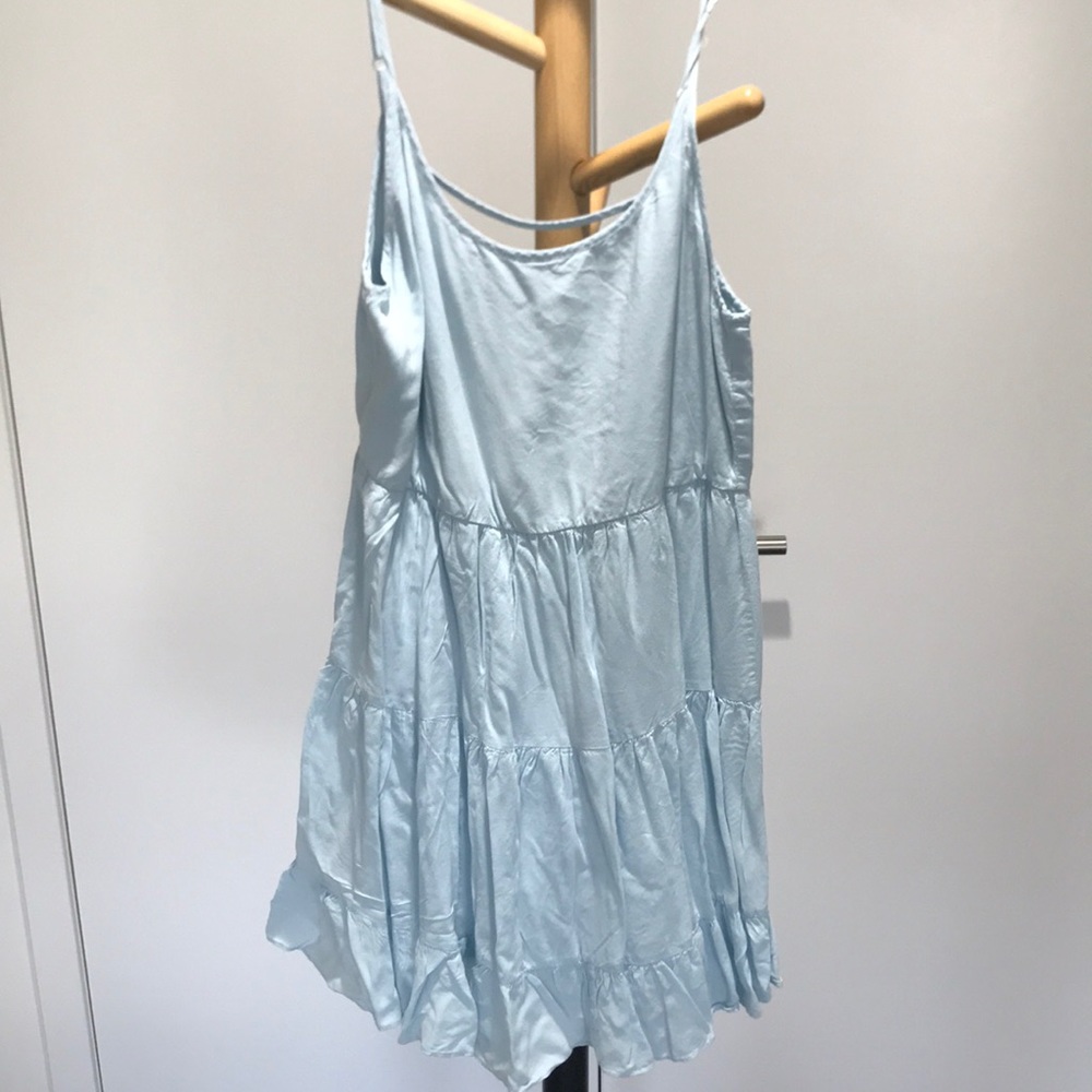 Aritzia Talula Sky Blue Dress